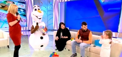 De la divorţ la familia perfectă! Oana Roman şi Marius Elisei şi-au adus fetiţa în platou şi micuţa i-a dat de gol: ”Mă ceartă!”