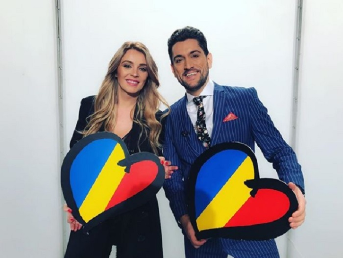 EXCLUSIV Primele declaraţii ale Dianei Dumitrescu, după ce s-a spus că s-a certat la cuţite cu Cezar Ouatu la Eurovision 2018