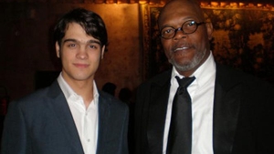 George Pistereanu s-a intalnit cu  Samuel L. Jackson la Fetivalul International de Thirller