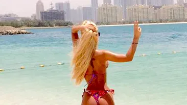 Loredana Chivu, dezbracata pe o plaja in Dubai! Cum au reactionat arabii dupa ce au vazut-o asa