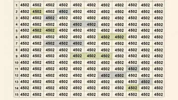 TEST IQ | Descoperă numărul 4052 în 8 secunde! Doar cei cu gândire peste medie reușesc