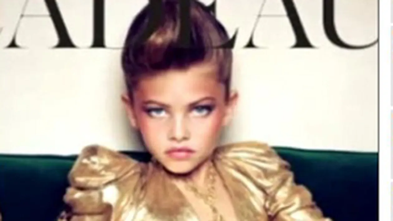 Are doar 10 ani si a pozat provocator pentru revista Vogue! A revoltat o lume intreaga!