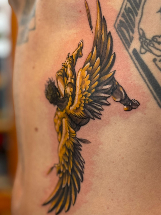 Noul tatuaj al lui Cătălin Bordea