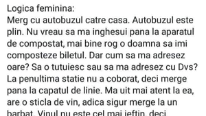 BANCUL ZILEI | Logica feminină: "Soțul meu are două amante: Rodica și Claudia"
