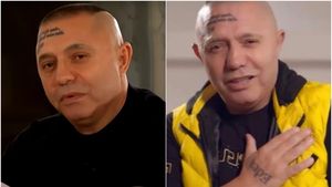 Nicolae Guță și-a botezat al 12-lea copil! Primele imagini de la creștinarea lui Selim George