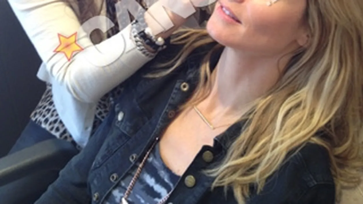 Regina sprancenelor are cliente de prima mana. A pensat-o pe Heidi Klum inainte de Globurile de Aur!