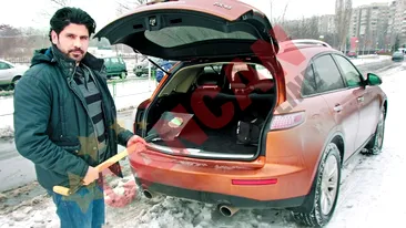 Ooof, ce greu e iarna! Vedetele au dat ieri piept cu nametii