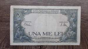 Dacă o ai acasă poți obține o sumă importantă. Cu cât se vinde pe OLX o bancotă de 1000 de lei din 1941
