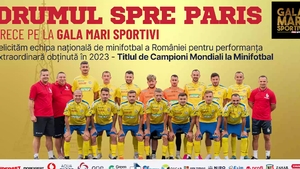Echipa națională de minifotbal, premiată la Gala Mari Sportivi 2023 pentru titlul mondial care a bucurat o țară întreagă. „Exista o speranță!”. VIDEO