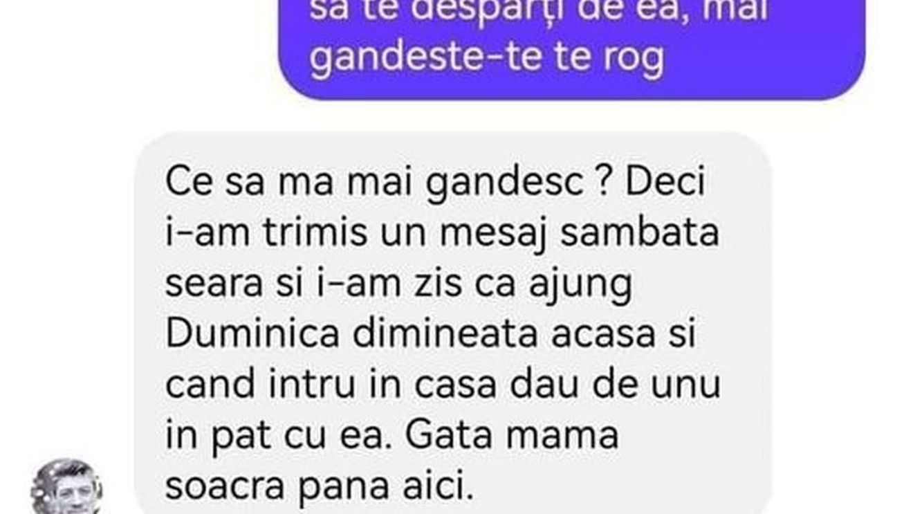 BANCUL ZILEI | „Gata, mamă soacră, mă despart de fata ta”