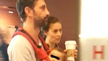 Nu e film, e realitate! Andi Vasluianu, nedezlipit de fiica lui. Cum l-am filmat pe actor la mall