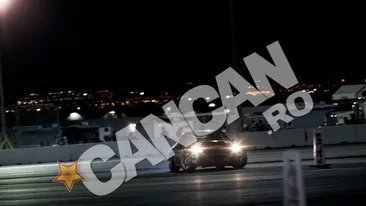 VIDEO Un nebun al curselor de masini aproape a distrus cauciucurile unui Jaguar la drift-uri, in parcare!