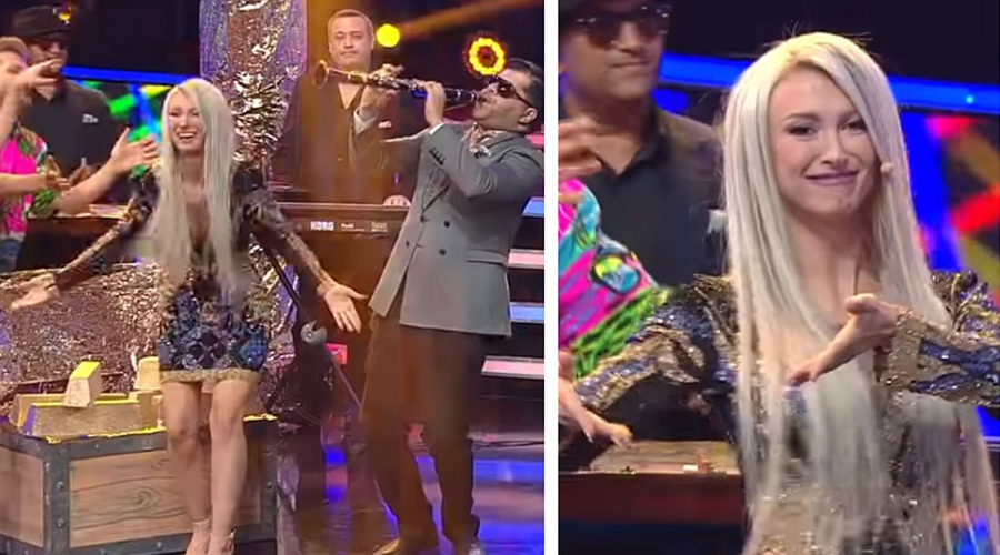 Andreea Bălan s-a “rupt” pe maneaua lui Vali Vijelie, “Dușmanii îmi poartă pică”. Dansul ei face senzație pe Internet