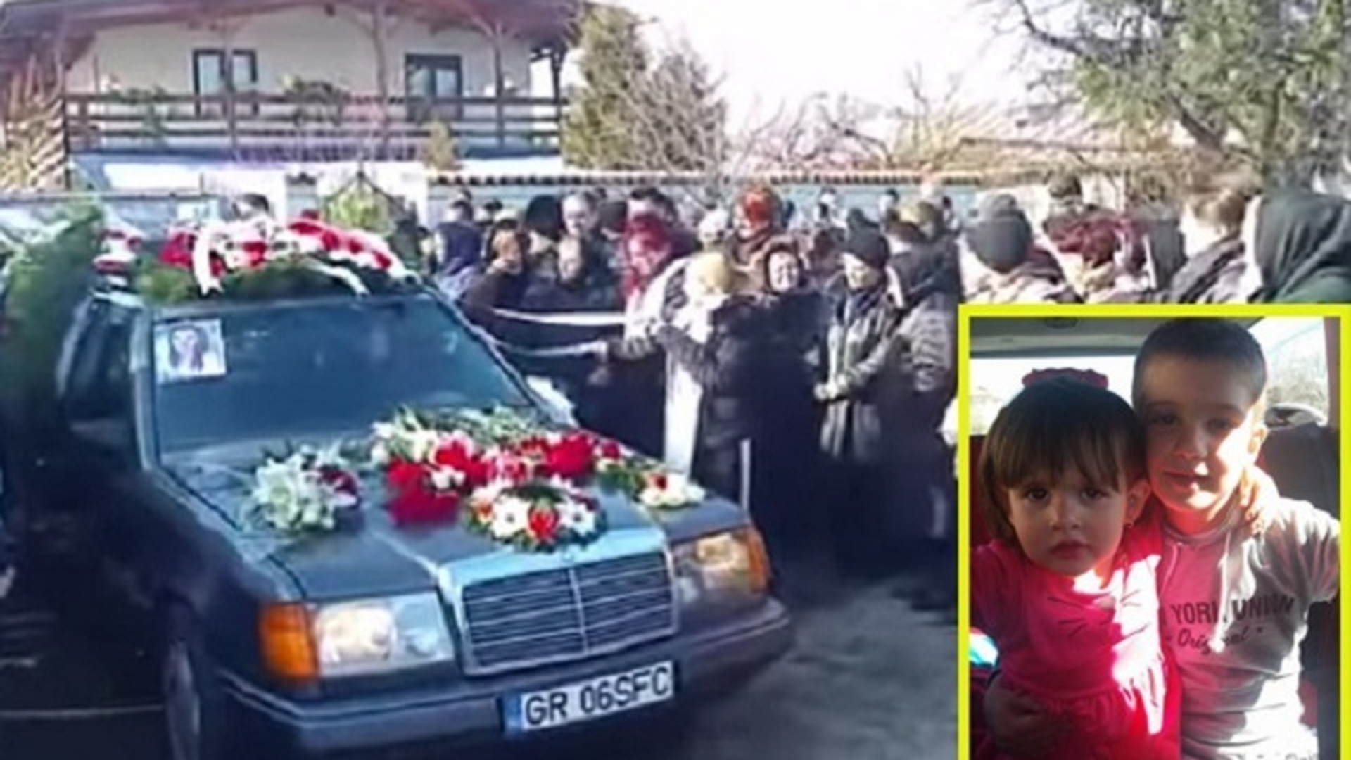 Gestul cutremurător făcut de băieţelul Alexandrei, la căpătâiul ei. Nimeni nu şi-a putut stăpâni lacrimile