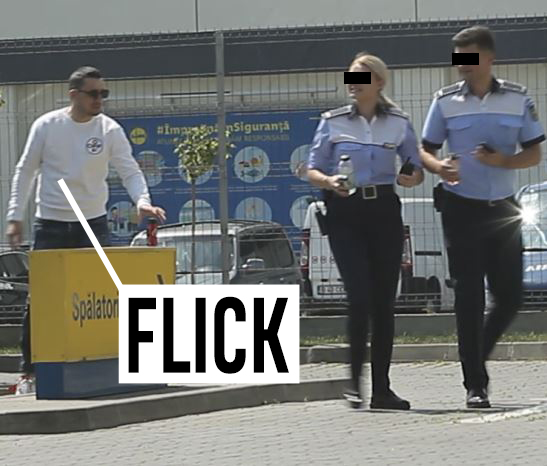 Agenții îl lasă singur pe Flick
