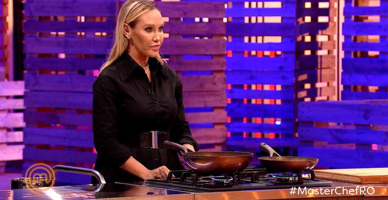 Raluca Podea, în lacrimi la MasterChef unde a avut și un incident. Ce a spus vedeta despre Florin Pastramă, fostul logodnic