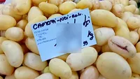 Au apărut primii cartofi noi românești! Cu ce sumă mare se vinde un kilogram, în piață