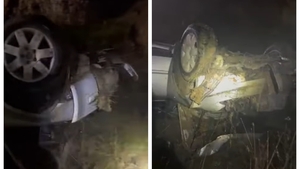 Accident grav în Dolj. Un tânăr de 26 de ani a murit, după ce mașina în care se afla, s-a răsturnat