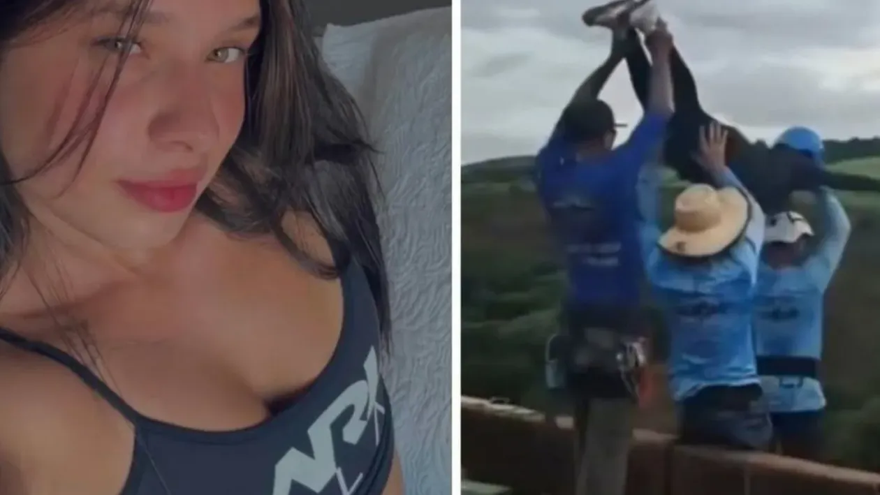 O altă tânără trebuia să sară înaintea Mariei, studenta care a fost aruncată în gol fără coarda de siguranță. Motivul pentru care s-a răzgândit pe ultima sută de metri