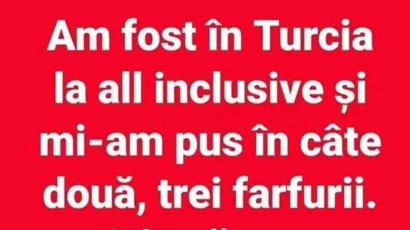 BANCUL ZILEI | De ce își umple românii farfuriile la all-inclusive în Turcia, de fapt