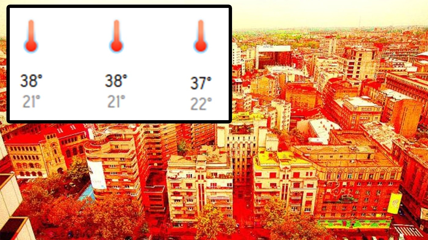 Pe ce dată scăpăm de caniculă, de fapt. Meteorologii Accuweather au modificat prognoza pentru București și celelalte orașe din România