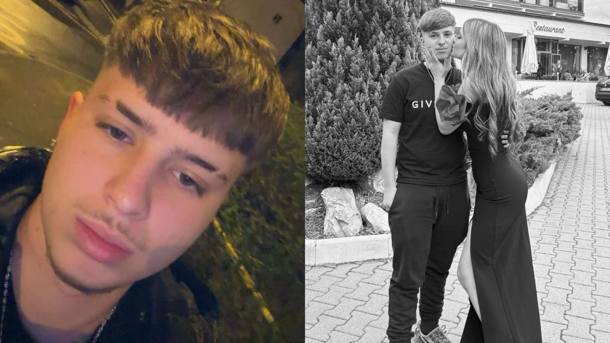 El este  Rareș Gligor, elevul de 17 ani care a căzut în gol de pe o stâncă. Sursa foto: social media
