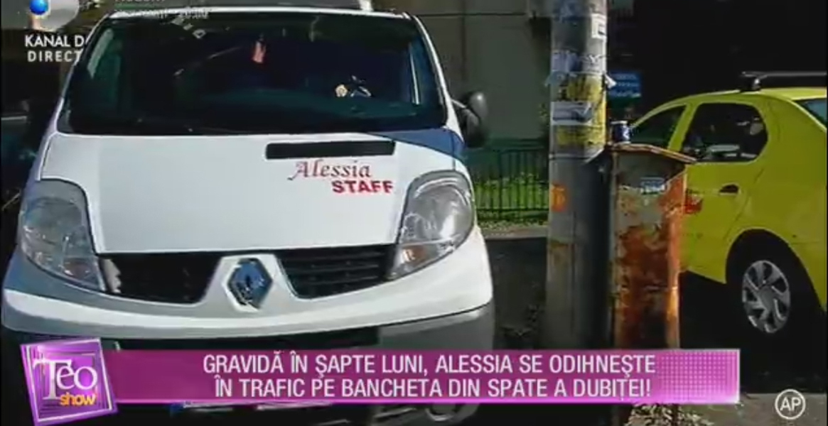 Alessia, prima apariţie la TV după ce s-a aflat că e însărcinată! Cum arată acum artista