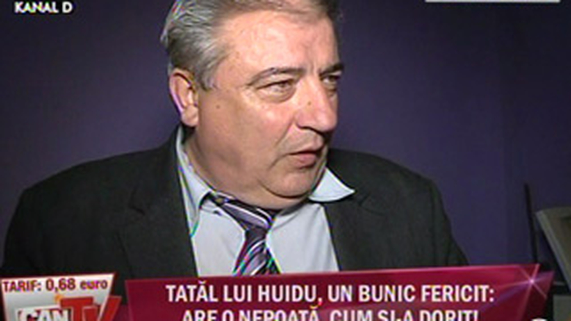 VIDEO Tatal lui Huidu este cel mai fericit bunic: "Daca pleaca Giulia in concerte, nepoata ramane la mine fara discutii. E cea mai mare fericire a vietii mele!" Vezi cine va fi nasul fetitei