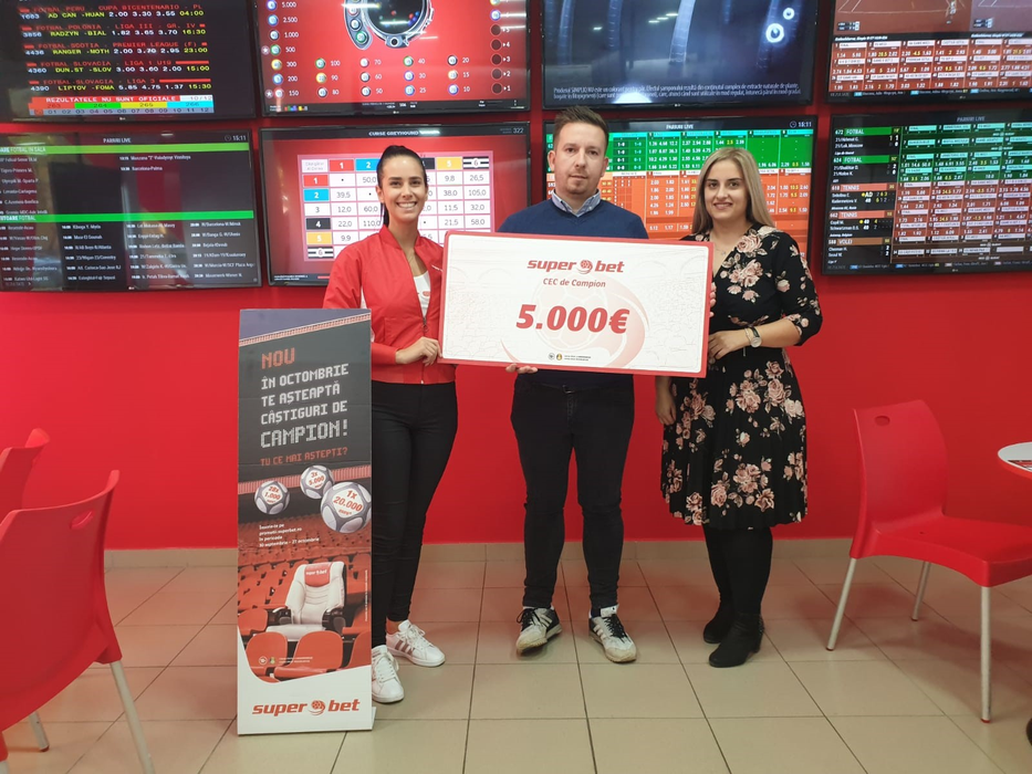 Superbet a creat un nou campion la câștiguri. Luni se extrage Marele Premiu!