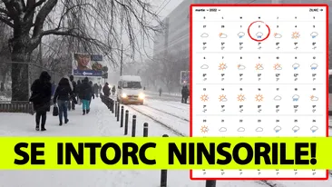 Prognoza Accuweather: Se întoarce iarna în România! Pe ce dată ninge în București