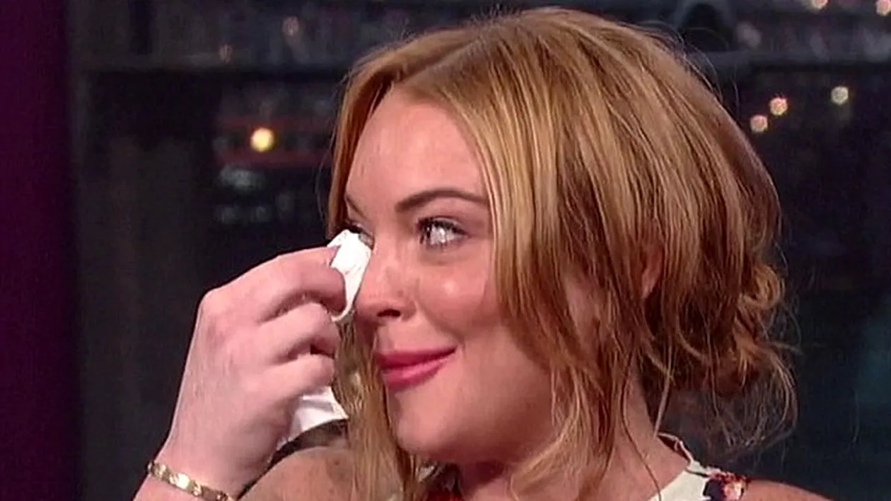 Lindsay Lohan, redusa la lacrimi intr-un show TV. Marturisirea care i-a dat shut down actritei dependente de droguri