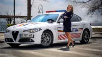 Mașina de 210 de cai putere a Poliției, implicată într-un accident pe ”Iuliu Maniu”! FOTO