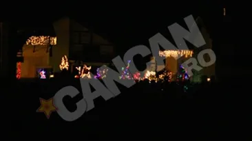 Andreea Banica face sarbatorile acasa. Si-a imbracat casa in mii de luminite!