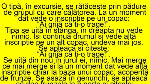 BANCUL ZILEI | "Ai grijă că ți-o trage!"