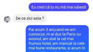 BANCUL ZILEI | "Eu cred că tu nu mă mai iubești"