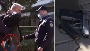 După tragedia de la Onești, un alt bărbat a fost surprins umblând cu pistolul pe străzile orașului
