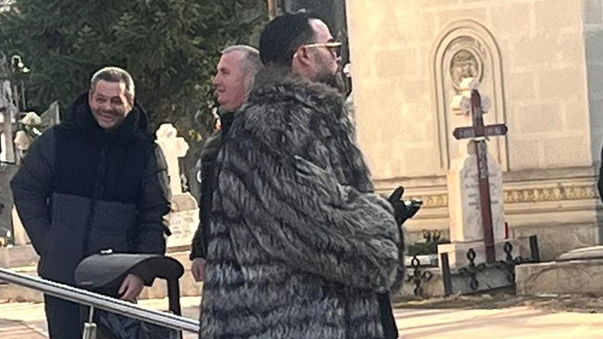 Tatăl Loredanei Groza, înmormântat la cimitirul Bellu. Familia și apropiații își iau rămas-bun într-un mod special