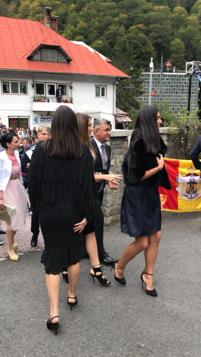 Eduard Uzunov alături de fetele sale la ”Nunta anului”