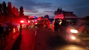 Accident grav cu 12 victime în Dâmbovița. A fost activat Planul Roșu
