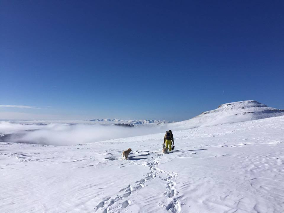 Mikael Fredholm, într-o expediţie pe munte