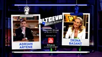 Soprana Irina Baianț, invitată la podcastul ALTCEVA cu Adrian Artene