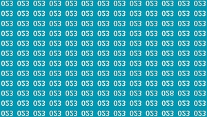 TEST IQ | Identificați numărul 028 din această iluzie optică inversată