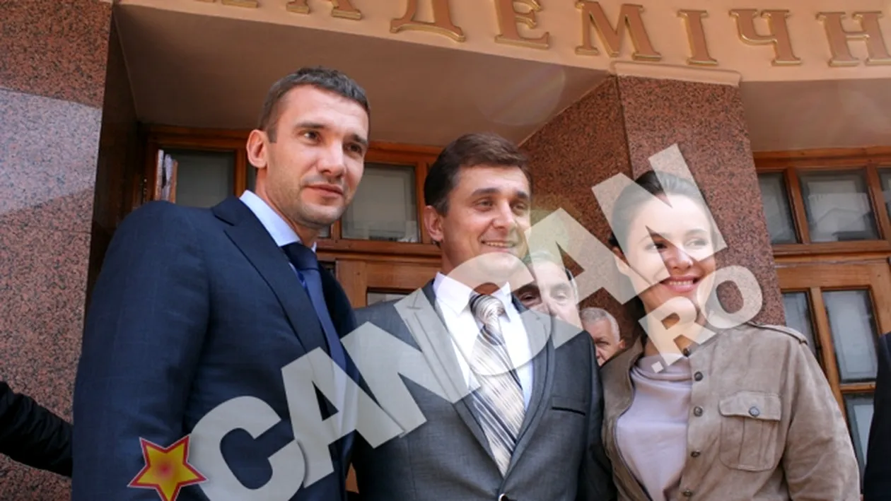 Legendarul fotbalist Andrei Sevcenko aduna voturi pentru un roman care se vrea parlamentar in Ucraina
