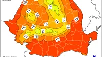 ANM a emis prognoza meteo pentru următoarele patru săptămâni. Valori termice coborâte