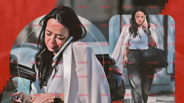 Andreea Raicu și-a schimbat prioritățile. S-a grăbit atât de tare că a uitat și de machiaj