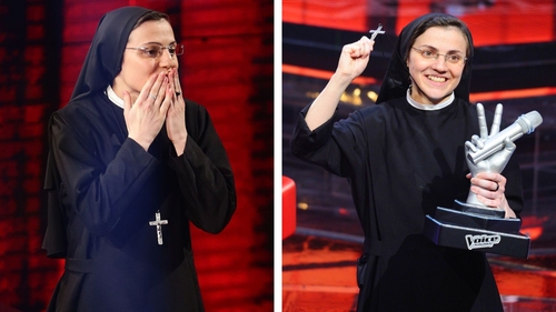 O mai ții minte pe călugărița care a câștigat Vocea Italiei? A renunțat la viața la mănăstire și arată ca la un concurs de Miss