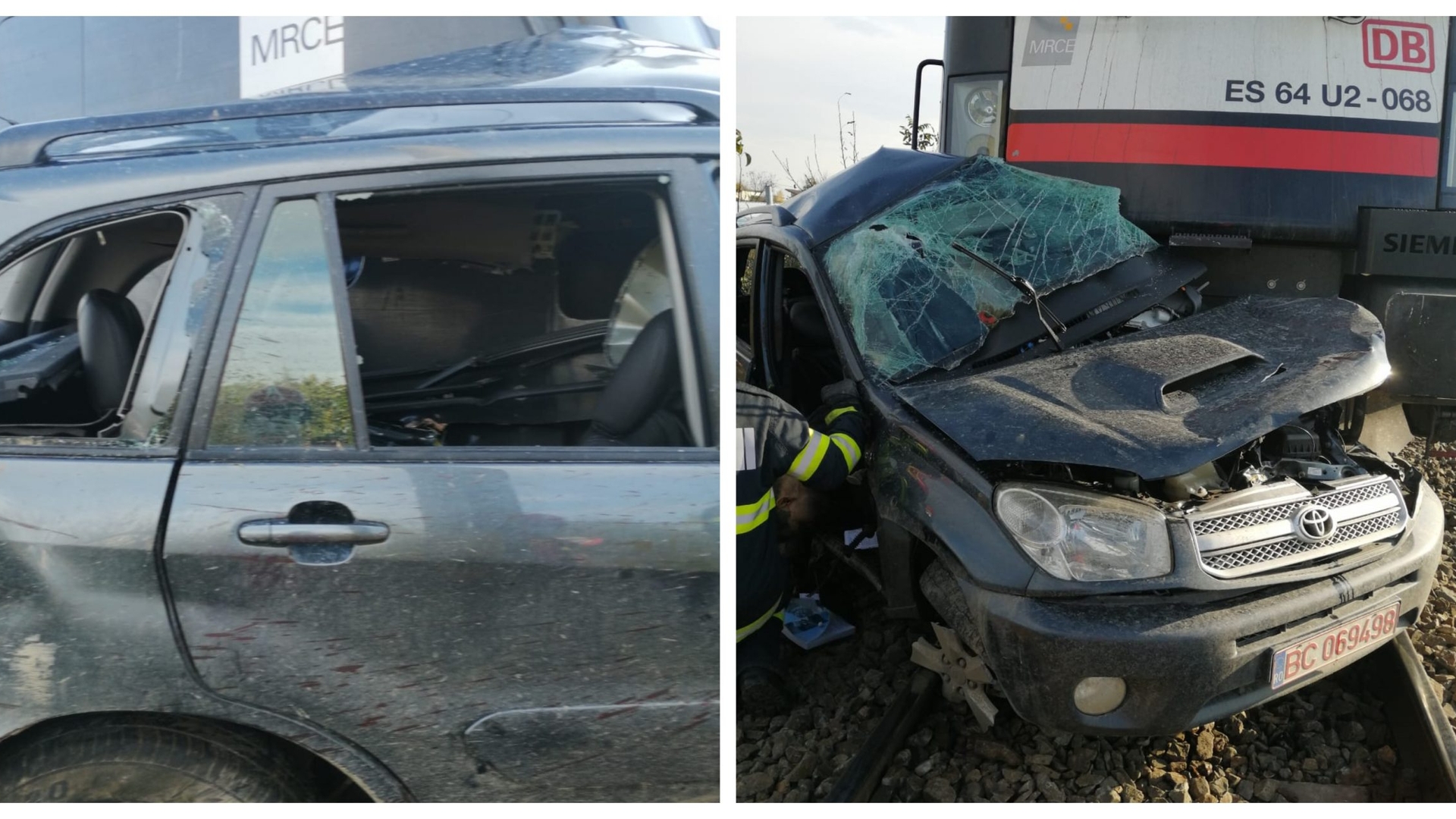 Grav accident feroviar, în Bacău, cu trei victime, dintre care doi copii. FOTO