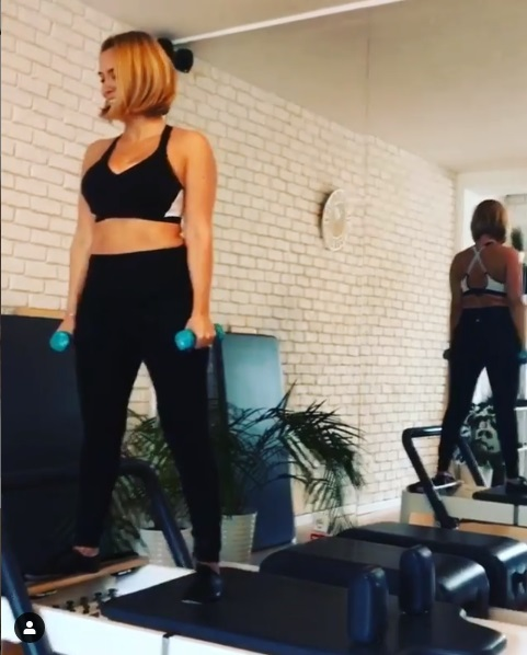 Andreea Esca, filmată în timp ce a făcut un gest interzis după ce a plecat de la antrenament