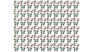 Test de logică | Un singur ursuleț panda este diferit de toți ceilalți. Îl puteți găsi?