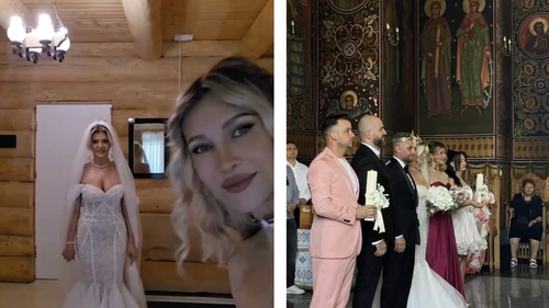 Lora și Ionuț Ghenu, nași de cununie! Primele imagini de la nunta Andreei Ghenu, cumnata artistei